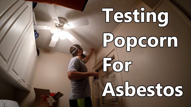 Hoe Controleer Je Op Asbest In Popcorn Plafond?