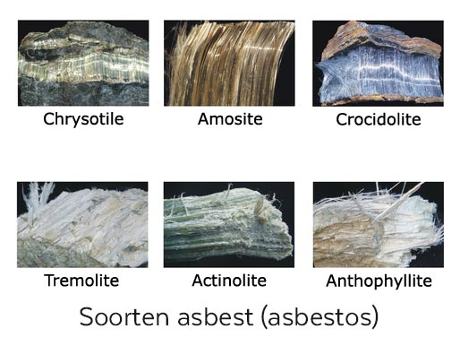 Begrijpen Van Wit Chrysotiel Asbest
